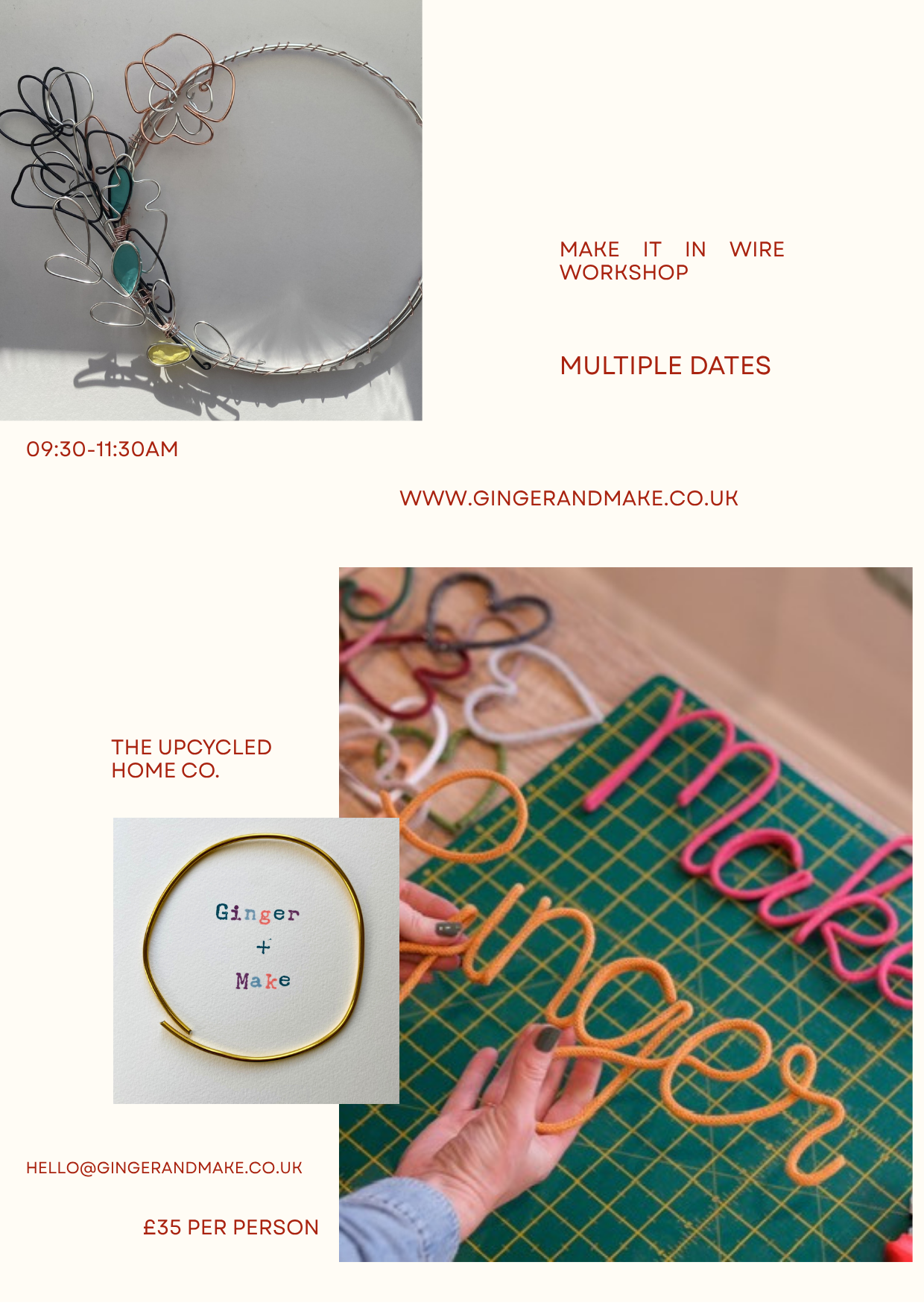 Wire Workshop - Saturday 23rd May or Sunday 30th August - Mount Edgcumbe