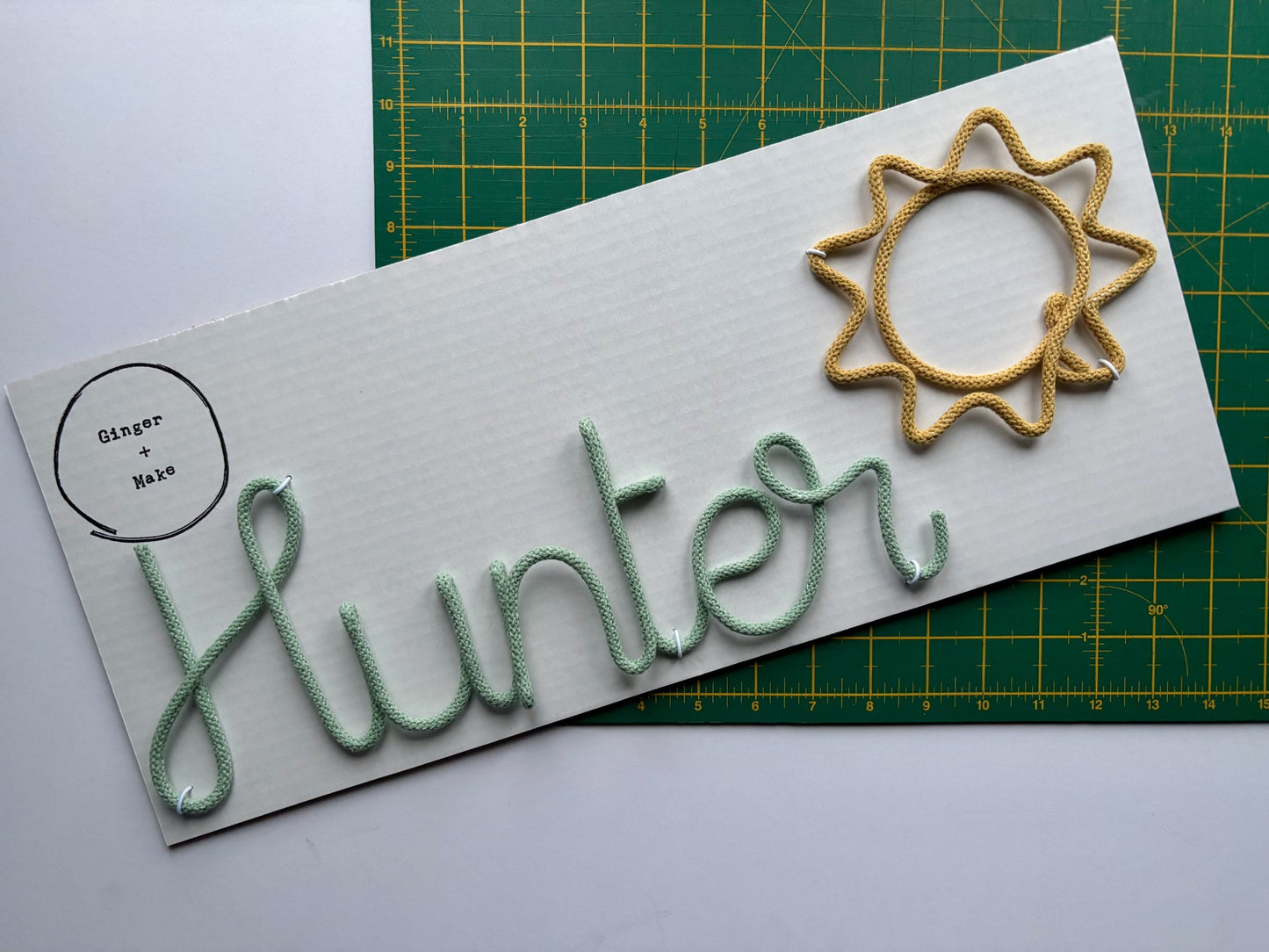 Custom Wire Name or Word Sign - Limited Edition Colours