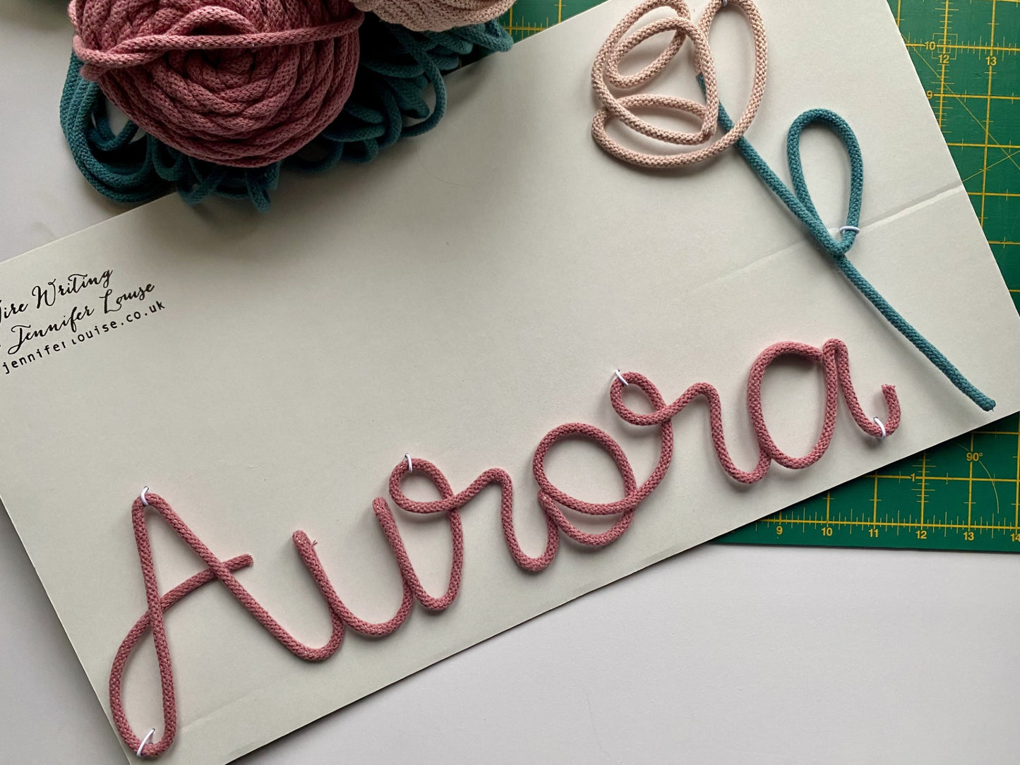 Custom Wire Name or Word Sign - Limited Edition Colours