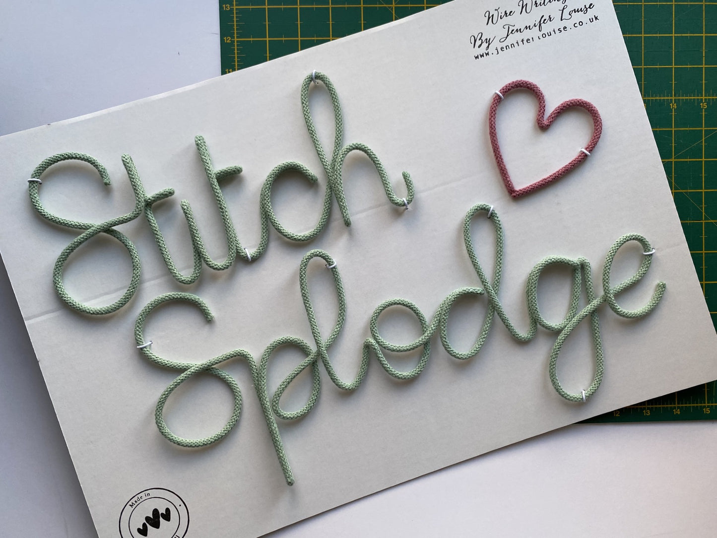 Custom Wire Name or Word Sign - Limited Edition Colours