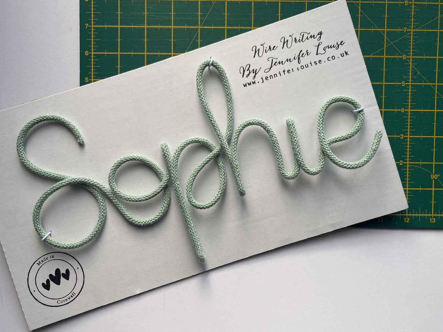 Custom Wire Name or Word Sign - Limited Edition Colours