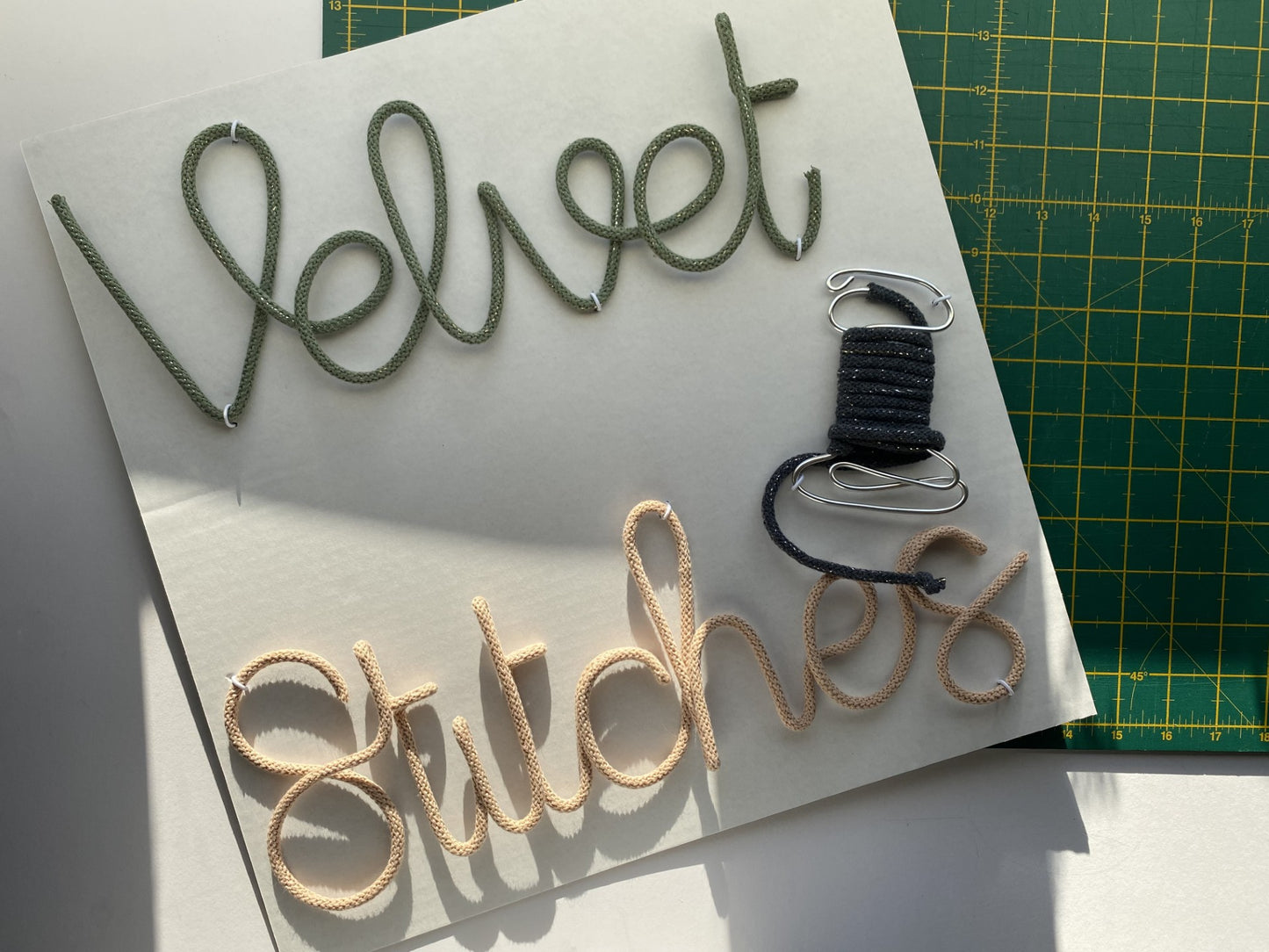 Custom Wire Name or Word Sign - Limited Edition Colours