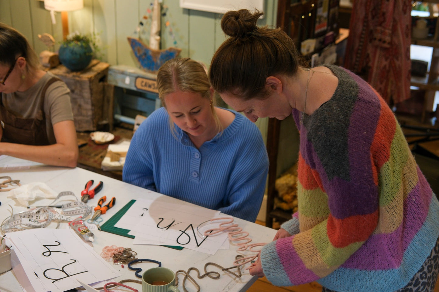 Wire Writing Workshop | Christmas Creative Making | Abbotskerswell | 24 October